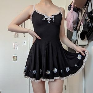 Goth Mini Dress